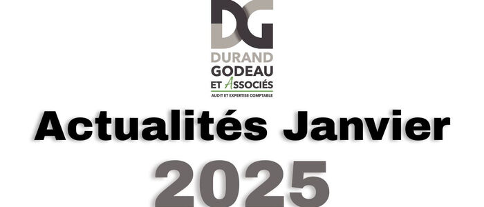 Actualités du mois de Janvier 2025